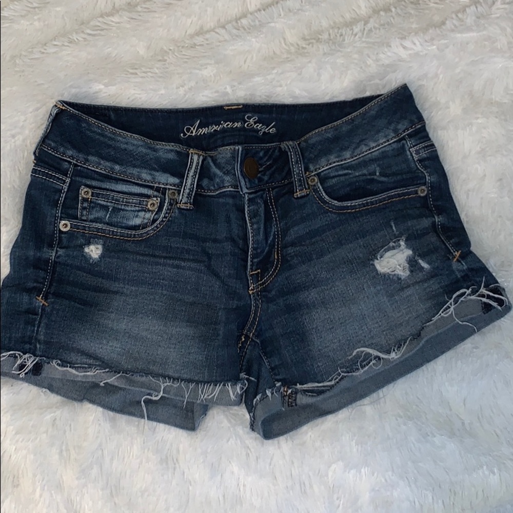 AE Super Stretch Jean Shorts